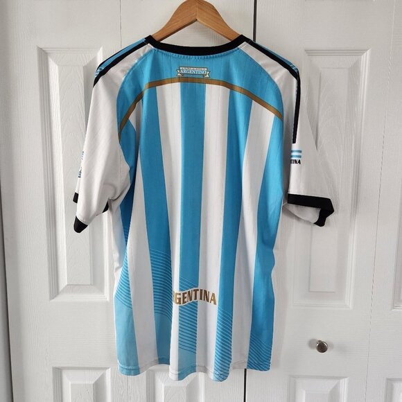 Argentina Blue/White Short Sleeve Soccer Jersey - Picture 2 of 12